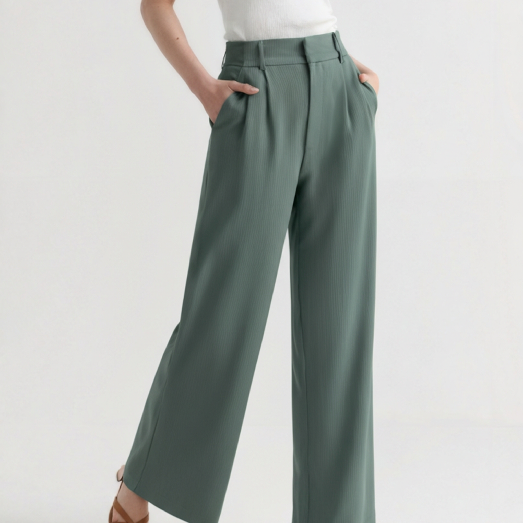 Serena Wide-Leg Trousers